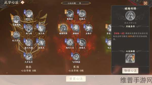 天龙八部手游，武当心法修炼秘籍