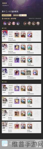 崩坏星穹铁道梦中之梦其十二阵容搭配全攻略