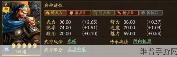三国志战略版，许褚亲密度培养秘籍