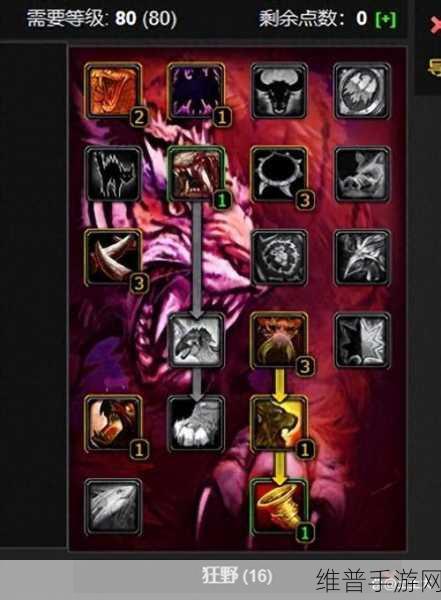 魔兽世界 60 级猎人 PVP 天赋加点秘籍