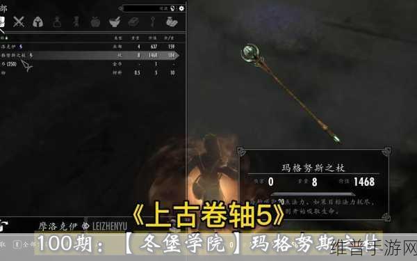 上古卷轴 5 天际，冬堡学院大门钥匙代码全解析