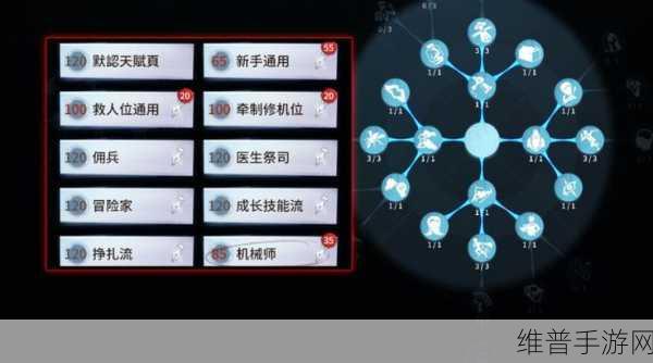第五人格，搏命天赋的精妙加点策略