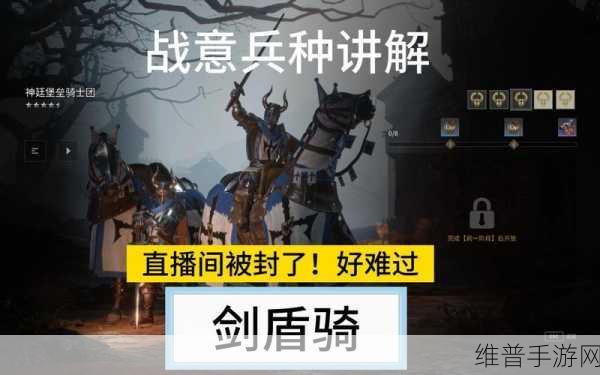 战意剑盾职业全方位解析与技能加点指南
