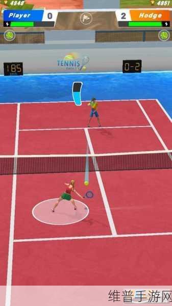 Tennis Clash，3D卡通网球盛宴，下载开启你的竞技之旅