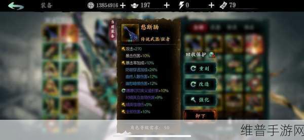 影之刃 3 武器强化的极限探索，16 级能否达成？