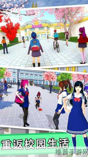 高校女孩生活模拟下载，探索多彩校园生活的非常有趣模拟休闲游戏