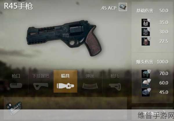 猎杀对决多尔西手枪伤害深度解析