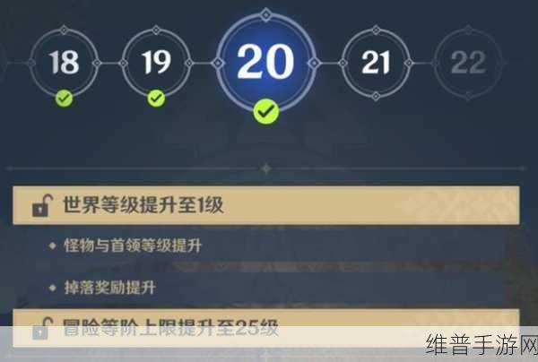 原神 25 级冒险等级突破秘籍大公开
