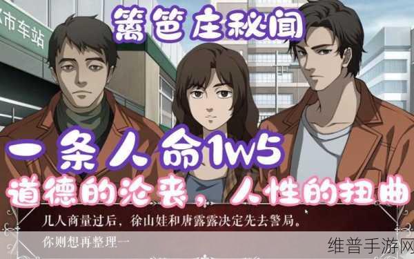 深入探索篱笆庄秘闻无限提示修改版，现实题材文字冒险AVG游戏全攻略