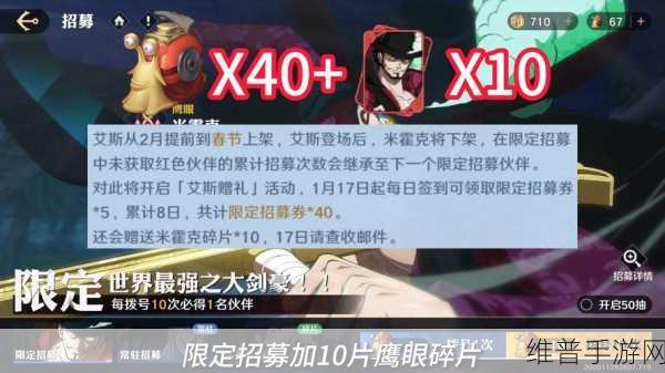 航海王壮志雄心，招募规则深度解析