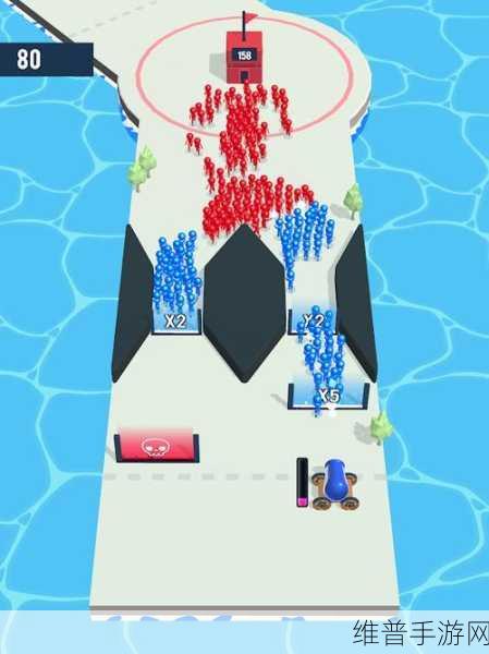 人群控制手游下载热潮，探索清新卡通风格的连击竞技互动游戏