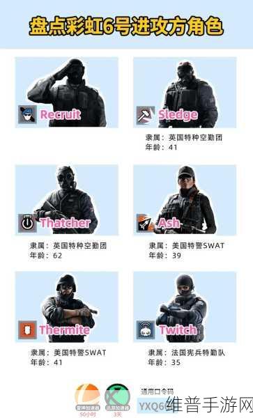 彩虹六号手游解锁人物及模式全攻略