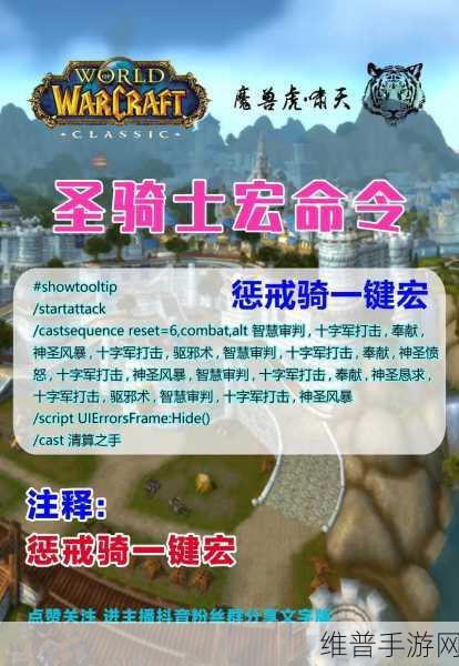 巫妖王惩戒骑爆发宏：巫妖王之怒：圣骑士终极连招【专题】