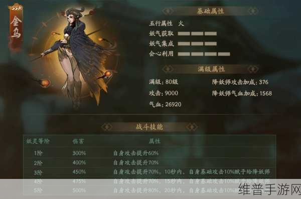 神都夜行录SSR 妖灵分解秘籍大公开
