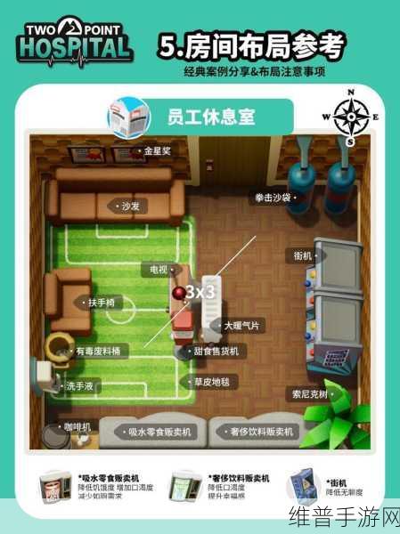 双点医院，员工休息室挑战全攻略及作用详解