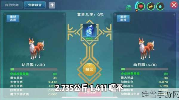 创造与魔法,青丘仙融合秘籍大揭秘