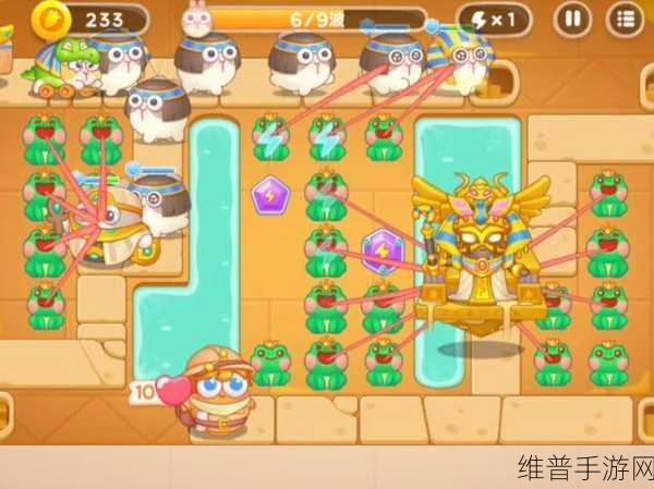 保卫萝卜 4法老归来第 49 关通关秘籍大揭秘