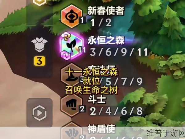 金铲铲之战永恒之森效果全解析