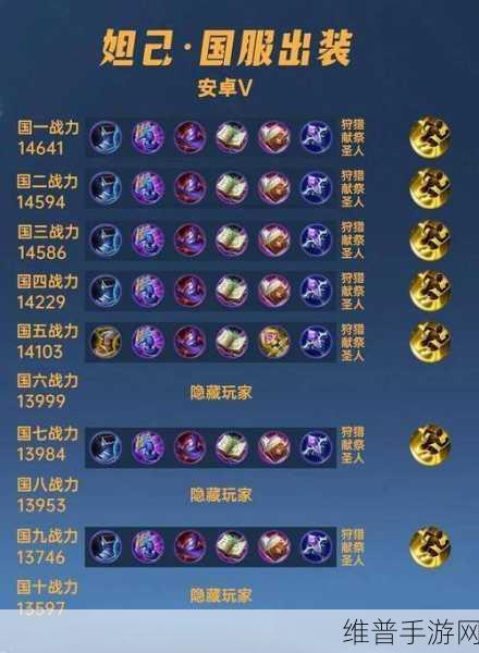 王者荣耀妲己的无敌出装秘籍