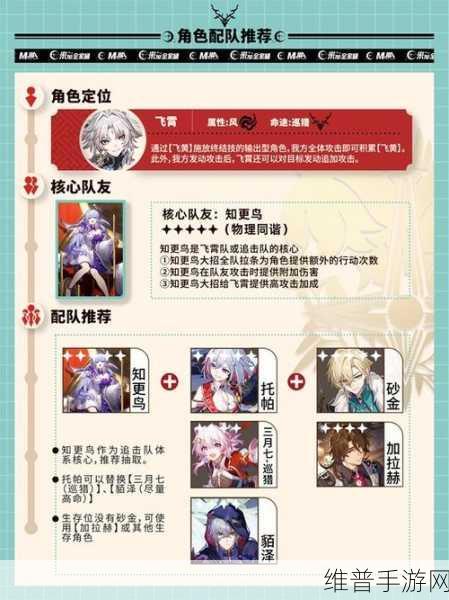崩坏星穹铁道飞霄光锥最佳搭配攻略指南