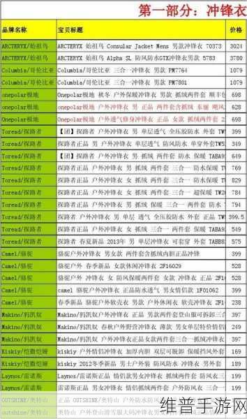 佣兵突击队必备装备秘籍大公开