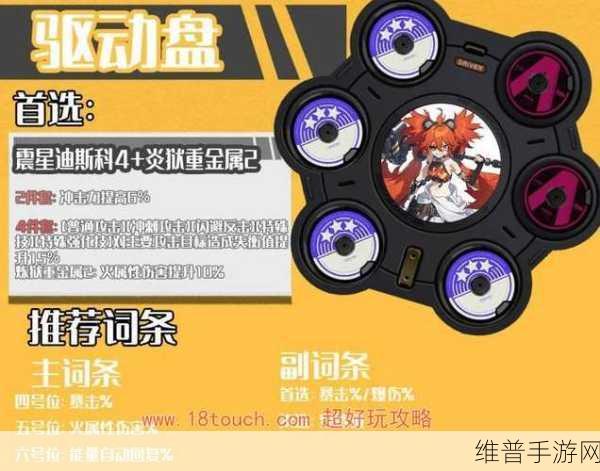 绝区零震星迪斯科驱动盘搭配词条全解析