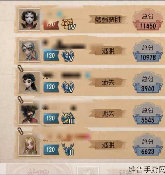 第五人格五排模式配队及角色全攻略