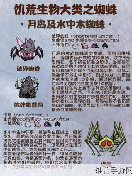 饥荒手游版，征服蜘蛛女王的终极指南
