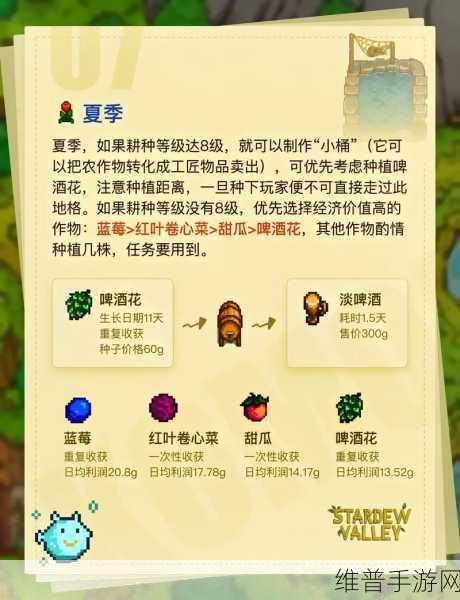 星露谷物语酿酒秘籍,轻松成为酿酒大师