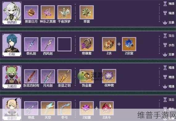 原神，草神队伍搭配秘籍大公开
