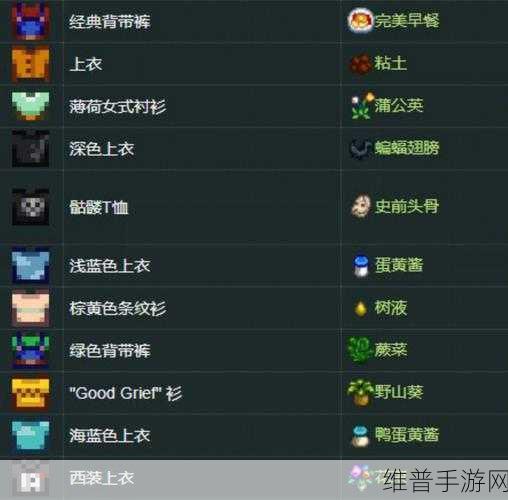 星露谷物语全配方大揭秘