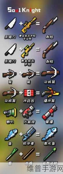 元气骑士,武器搭配的巅峰之选