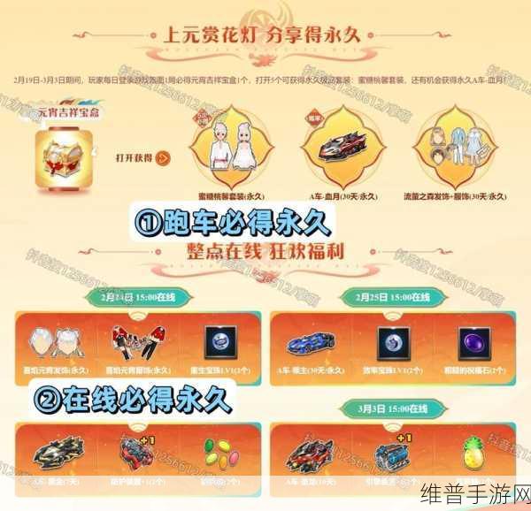 QQ 飞车手游刷级必备装备大揭秘