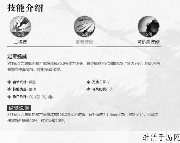 手游黄忠对决，装备选择指南