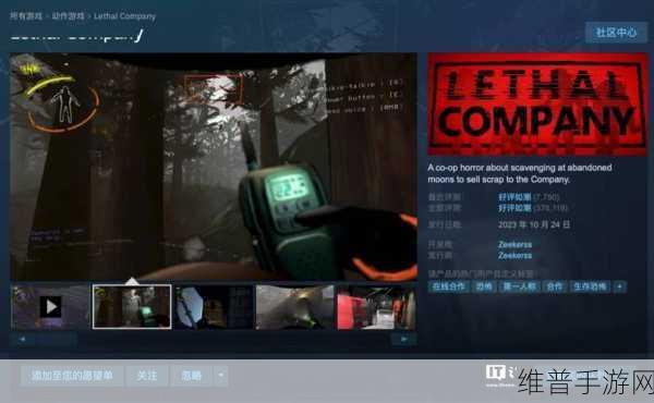 探秘致命公司，Steam平台移植的多人联机冒险手游全攻略