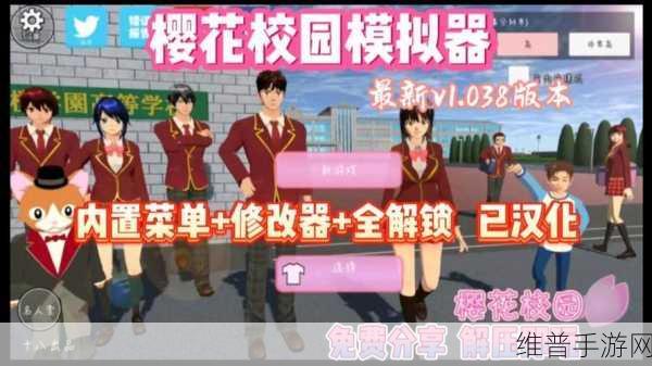 樱花校园模拟器破解版中文版无广告下载，深度攻略与校园生活模拟体验