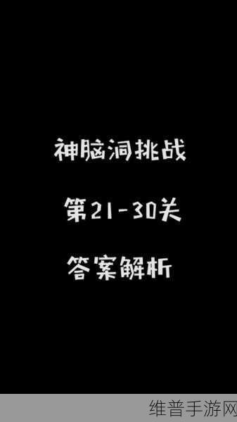 探索无限创意，解锁最强神脑洞答案——趣味解谜手游深度攻略