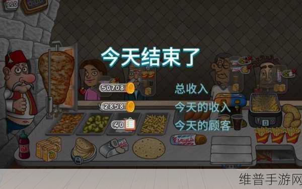 沙威玛传奇无限金币版,欧美风情餐厅经营全攻略