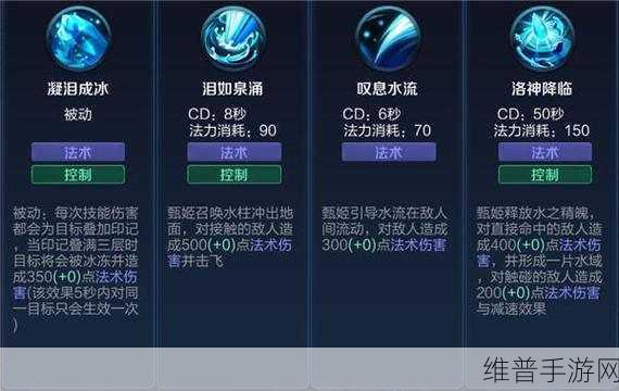 王者荣耀 S38 甄姬出装秘籍，掌控战局的魔法力量