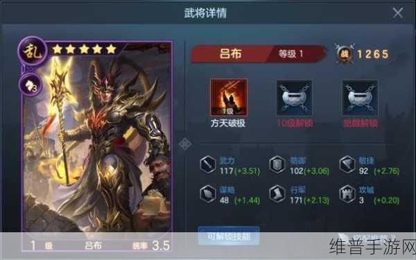 鸿图之下吕布实力解析与运用指南