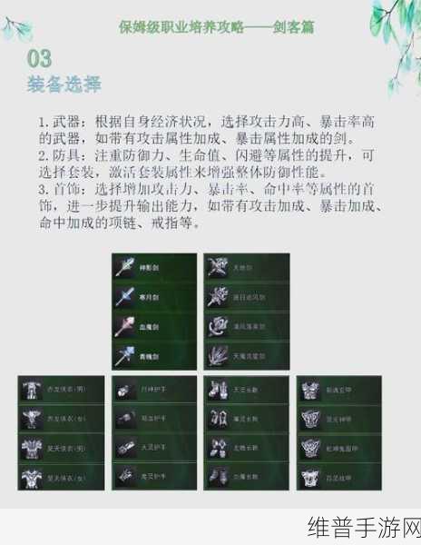 剑雨江湖宠物养成秘籍，称霸江湖的必备指南