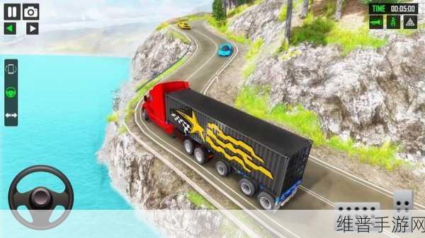 小货车公路驾驶游戏下载，清新卡通风格的货车驾驶闯关之旅