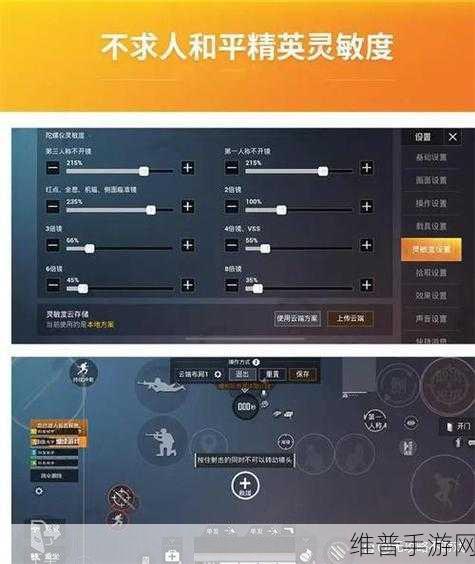 和平精英最佳操作设置秘籍大公开