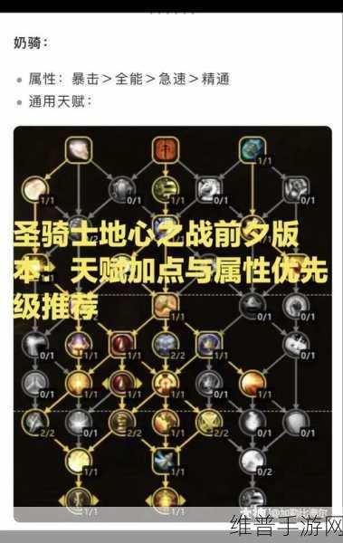 龙骑士力量天赋加点全攻略