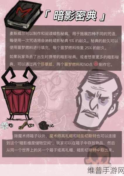 饥荒联机版寄生暗影出现方法及掉落物品详解