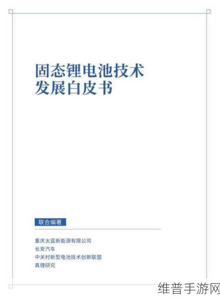 新能源领域新篇章,全新无隔膜固态锂电池,手游行业革新动力源