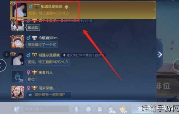 王者荣耀攻略，轻松掌握大厅消息复制技巧