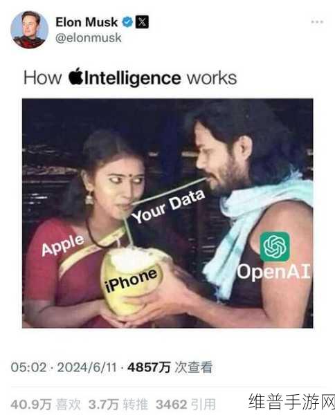 苹果翻身之仗，AI功能革新手游体验，ChatGPT入局引马斯克不满