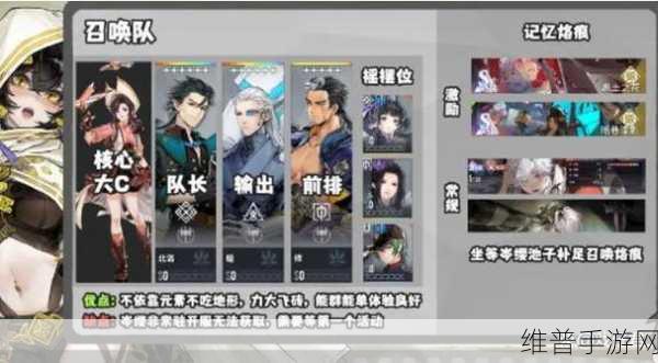 白荆回廊红玉风队阵容绝佳搭配指南