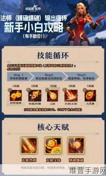 塔瑞斯世界法师输出秘籍，一键宏攻略全解析